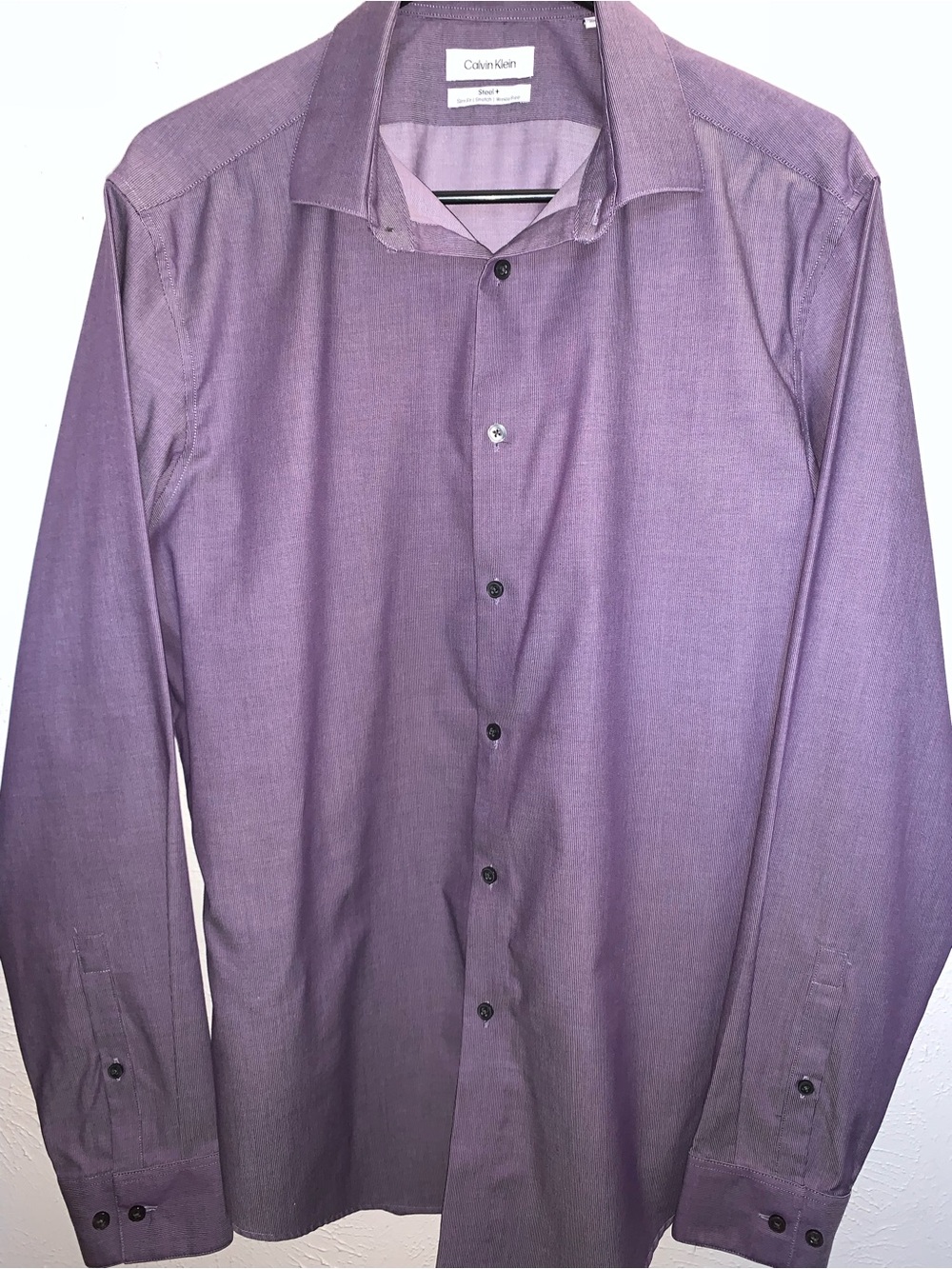 Men’s Calvin Klein button up long sleeve shirt